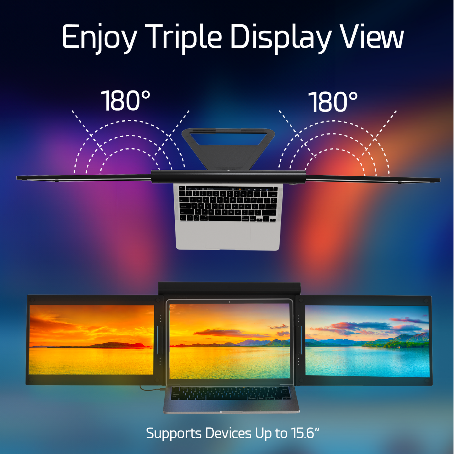 Lifelong Dual Monitor Extender 13.3’’ 1080P Model X90M