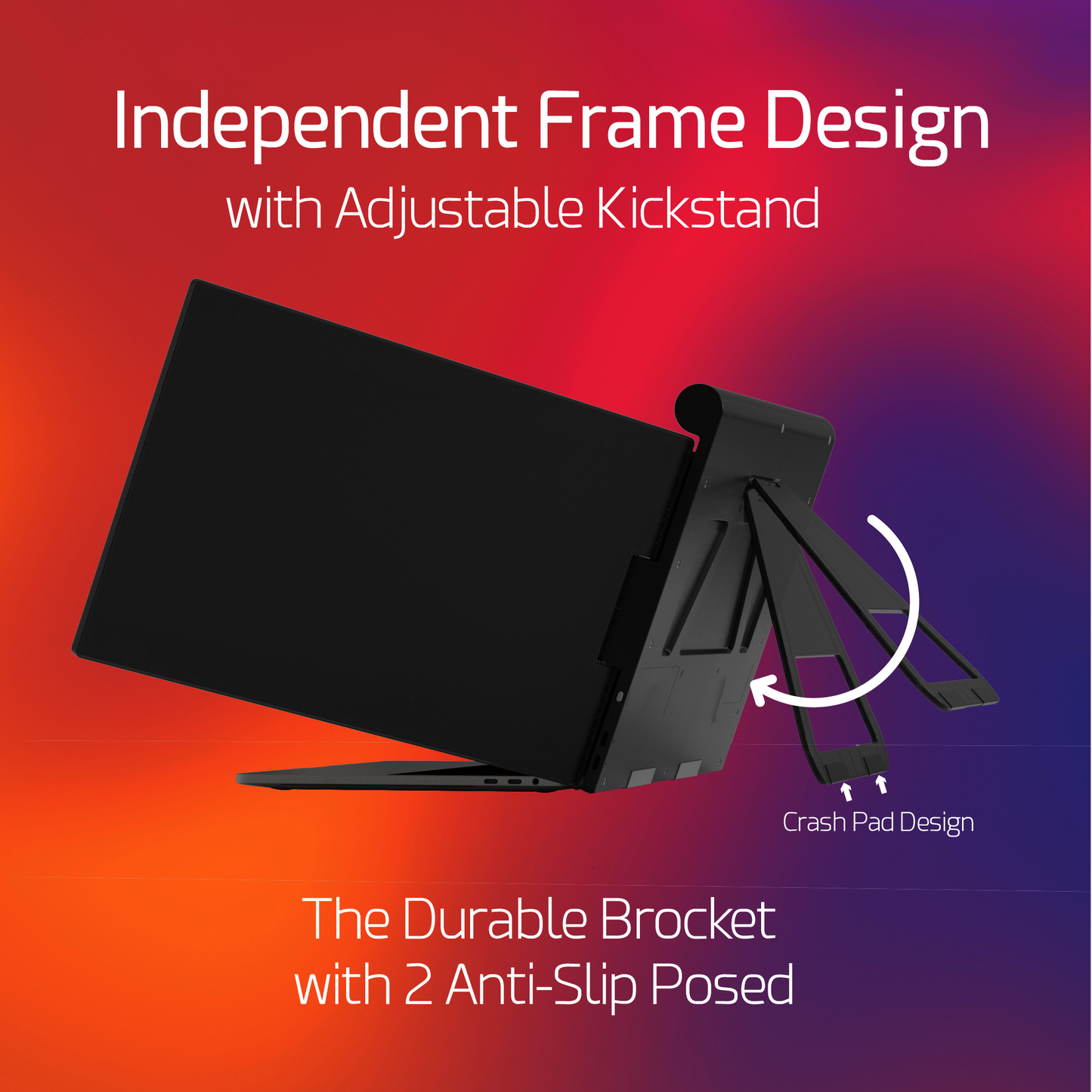 Lifelong Dual Monitor Extender 13.3’’ 1080P Model X90M