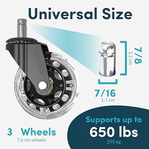 Gaming Chair Wheels - Image 5