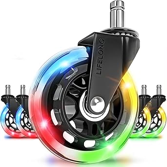 Lifelong Gaming Chair Wheels RGB - Main Image